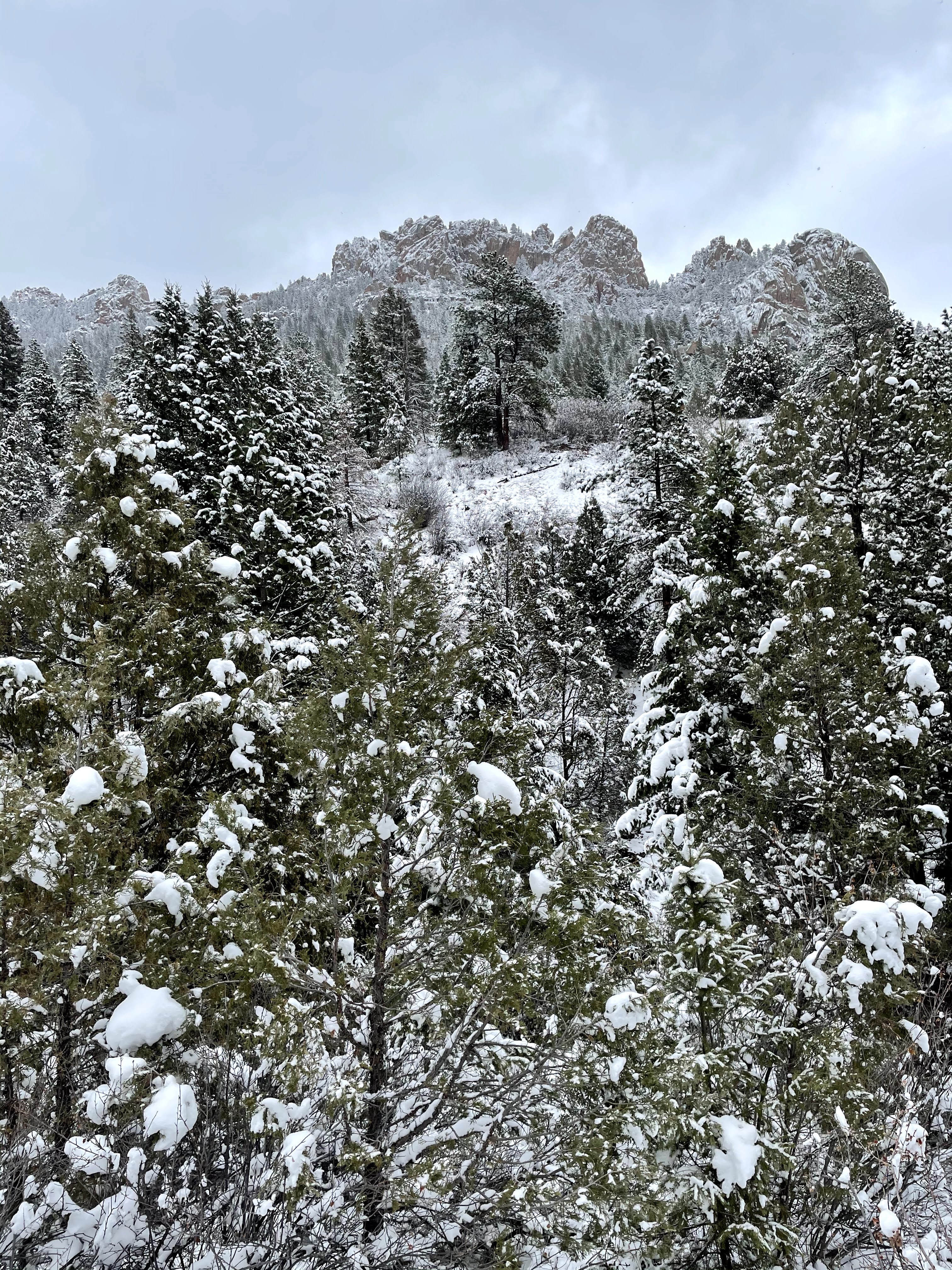 The high point, from below (📷Nate)